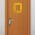 Adesivo De Olho Mágico Moldura Friends