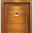 Adesivo De Olho Mágico Pokebola - Pokemon