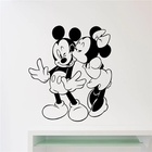 Adesivo De Parede  Mickey E Minnie Mod06