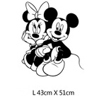 Adesivo De Parede  Mickey E Minnie Mod08