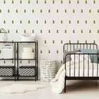 Adesivo De Parede Abacaxis Dourados 91un