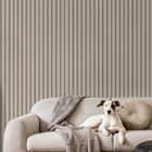Adesivo De Parede Adesivo Ripado Claro Liso Lavável Sala