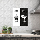 Adesivo De Parede Am / Pm
