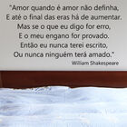 Adesivo De Parede - Amor Quando É Amor - 023frg