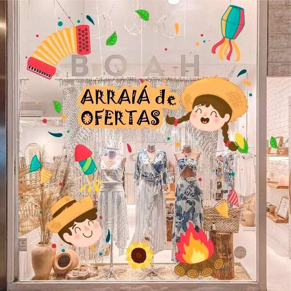 Adesivo De Parede Arraia De Ofertas Uai-gig 75x154cm