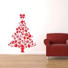 Adesivo De Parede Árvore De Natal Enfeites-eg 58x78cm