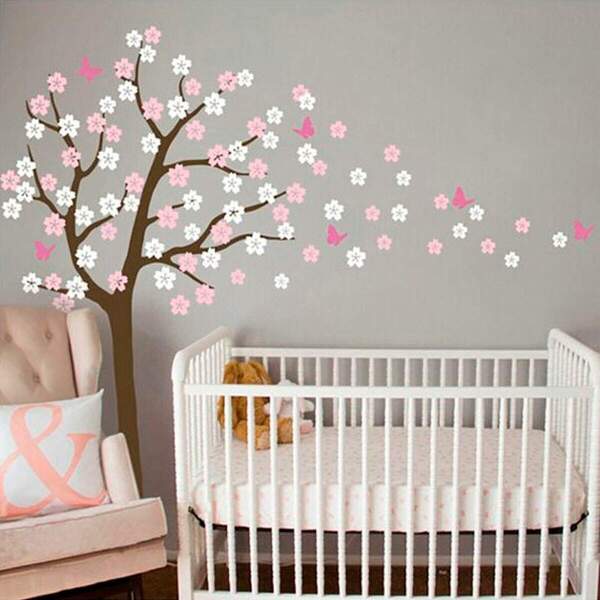 Adesivo De Parede Árvore Dos Sonhos-p 83x48cm