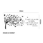 Adesivo De Parede Arvore E Borboleta - *atenção As Medidas* M