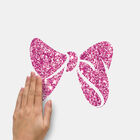 Adesivo De Parede - Auto Colante - Minnie Mouse Com Glitter -