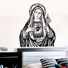 Adesivo De Parede Ave Maria Sagrado Coração-p 50x60cm