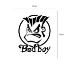 Adesivo De Parede Bad Boys Mod04 Medidas:41 X 50 Cm