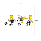 Adesivo De Parede Bart Jogador