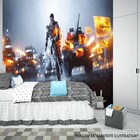 Adesivo De Parede Battlerfield Mod 03 *atenção A Medida*