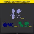 Adesivo De Parede Bichos