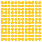 Adesivo De Parede Bolinhas Amarelas 144un