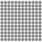 Adesivo De Parede Bolinhas Prata 144un