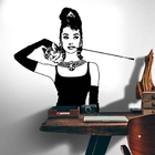 Adesivo De Parede Bonequinha De Luxo 2-es 100x90cm