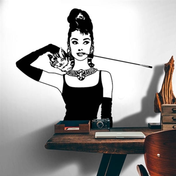 Adesivo De Parede Bonequinha De Luxo 2-es 100x90cm