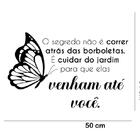 Adesivo De Parede Borboleta  *atenção As Medidas* Medida: 50