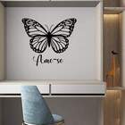 Adesivo De Parede Borboleta Ame-se Mod01 Medidas:70 X 61 C