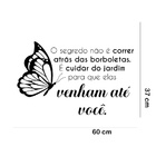 Adesivo De Parede Borboletas Medida:60 X 37 Cm