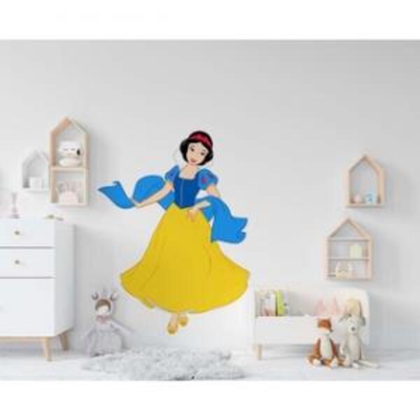 Adesivo De Parede Branca De Neve Mod01 Medidas:29 X 40 Cm