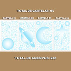 Adesivo De Parede Brilha No Escuro Lua E Estrelas