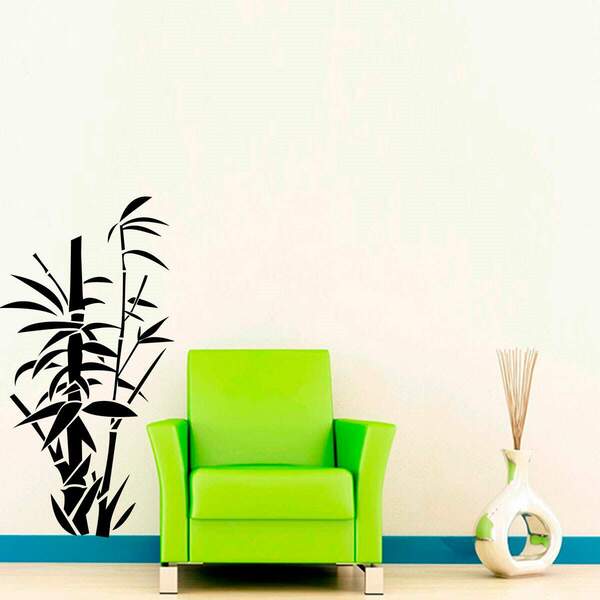 Adesivo De Parede Broto De Bambu-g 58x113cm