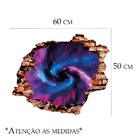Adesivo De Parede Buraco Falso Galáxia Mod02 Medidas:60 X 50