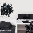 Adesivo De Parede Buraco Falso Pantera Negra Medida: 53 X 60