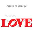 Adesivo De Parede Cabeceira Love Mod. 8-eg 80x80cm