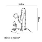 Adesivo De Parede Cacto 02 Medida: 59 X 70 Cm