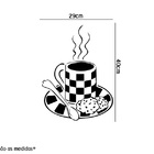 Adesivo De Parede Café Com Biscoito