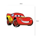 Adesivo De Parede Carro Relâmpago Mcqueen Mod01 Medidas:30 X