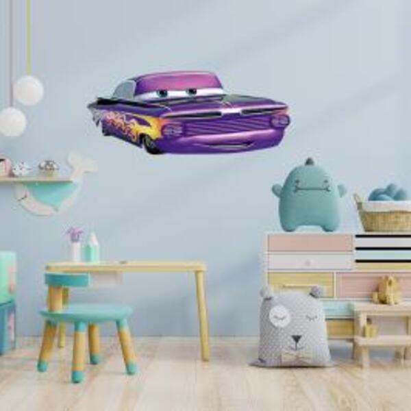 Adesivo De Parede Carros Mod 01 *atenção As Medidas* Medida: