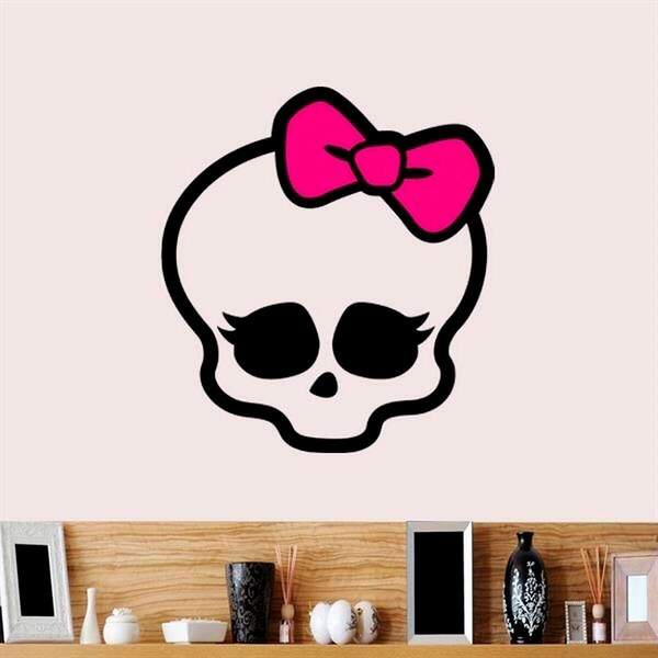 Adesivo De Parede Caveira 1-eg 81x90cm