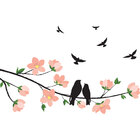 Adesivo De Parede Cerejeira E Pássaros
