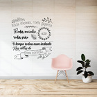 Adesivo De Parede Chico Buarque 60x60cm