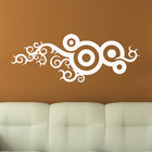 Adesivo De Parede - Círculos Tribais - 150abp