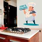 Adesivo De Parede Comida De Qualidade-g 63x75cm