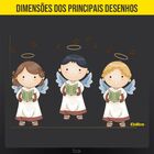 Adesivo De Parede Coral Anjos