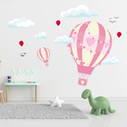 Adesivo De Parede Decorativo Balão Menino E Menina - Balão Ro