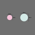 Adesivo De Parede Decorativo Bolinhas 2 Medidas