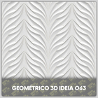 Adesivo De Parede Decorativo Geométrico Efeito Floral Branco