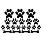 Adesivo De Parede Decorativo Infantil Patinhas