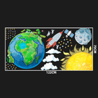 Adesivo De Parede Decorativo Infantil Planeta Terra