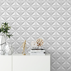 Adesivo De Parede Decorativo Moderno Geométrico 3d Losango