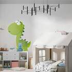 Adesivo De Parede Dinossauro Baby Verde-eg 85x63cm