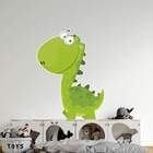Adesivo De Parede Dinossauro Baby Verde-g 75x56cm