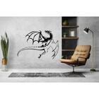 Adesivo De Parede Dragão Mod01 Medidas:70 X 49 Cm